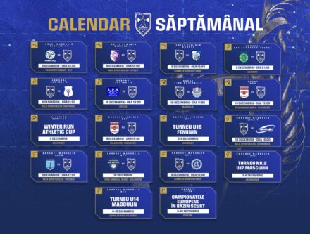 Calendar CSM Constanța / Decembrie 2023 / Săptămâna 2