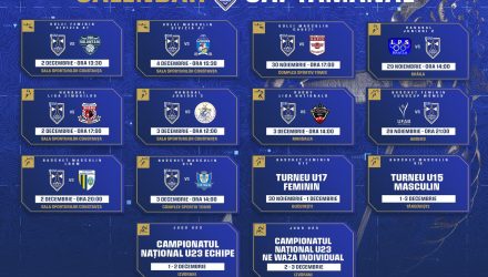 Calendar CSM Constanța / Decembrie 2023 / Săptămâna 1