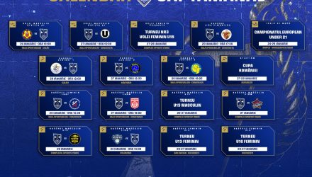 Calendar CSM Constanța / Ianuarie 2024 / Săptămâna 4