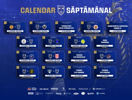 Calendar CSM Constanța / Ianuarie 2024 / Săptămâna 4