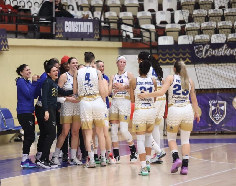 8 din 8 în Liga Națională de Baschet Feminin! CSM Constanța învinge CSU Olimpia Brașov cu 97-78