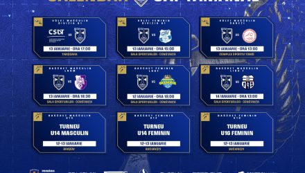 Calendar CSM C-ța / Ianuarie 2024 / Săptămâna 2