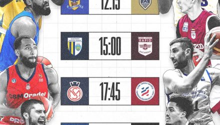 CSM Constanța deschide „balul” în Final 8 Cupa României! Baschetbaliștii noștri joacă împotriva sibienilor primul sfert de finală