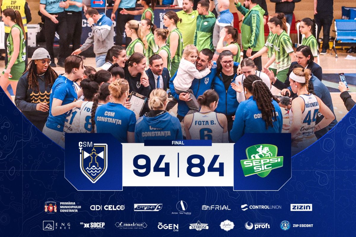 Constanța face legea! CSM câștigă derby-ul cu Sepsi și rămâne neînvinsă în Liga Națională de Baschet Feminin