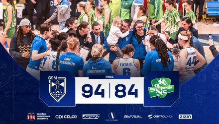 Constanța face legea! CSM câștigă derby-ul cu Sepsi și rămâne neînvinsă în Liga Națională de Baschet Feminin