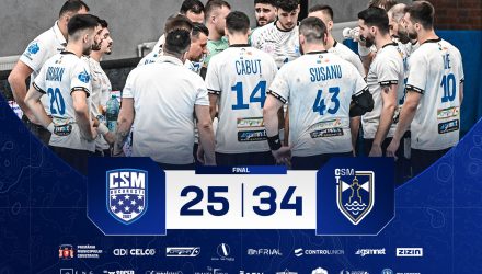 Handbaliștii CSM Constanța, victorie la 9 goluri pe terenul lui CSM București!