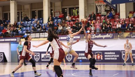 CSM Constanța, al 13-lea succes în Liga Națională de Baschet Feminin