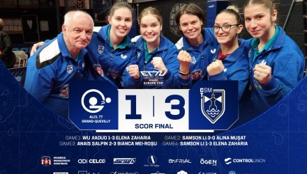SENZAȚIONAL! CSM Constanța se impune în Franța cu 3-1 și merge mai departe în semifinalele ETTU Europe Cup Women!