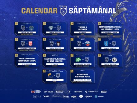 Calendar CSM Constanța / Martie 2024 / Săptămâna 1