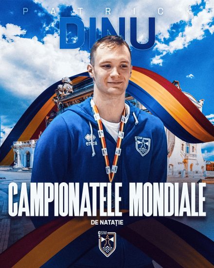 Patrick Dinu de la CSM Constanța va evolua la Campionatele Mondiale de Nataţie