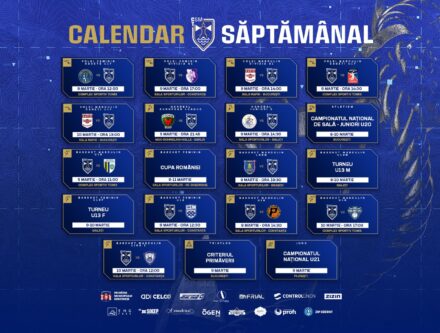 Calendar CSM Constanța / Martie 2024 / Săptămâna 2