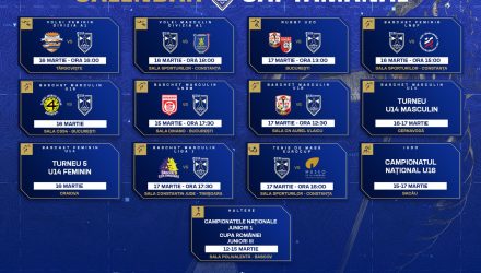 Calendar CSM Constanța / Martie 2024 / Săptămâna 3