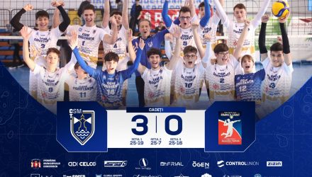 Voleibaliștii cadeți, calificare la turneul final! Junioarele joacă în turneul semifinal U17