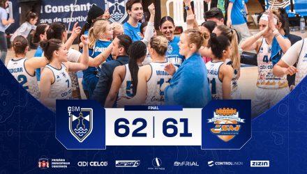 CSM Constanța – CSM Târgoviște 62-61, în primul meci al semifinalei Ligii Naționale de Baschet Feminin
