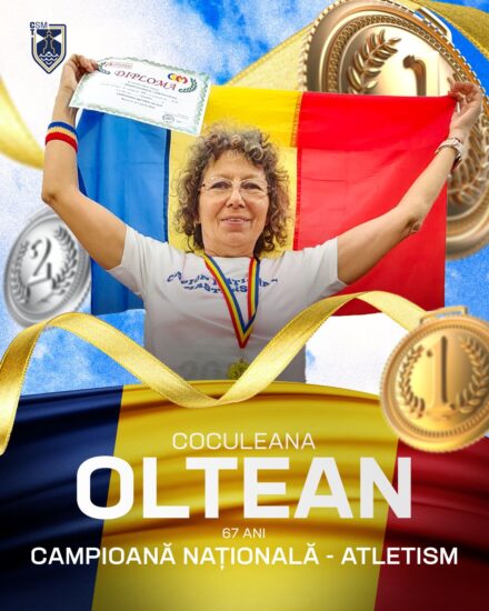 Titluri de campioană pentru Coculeana Oltean de la CSM Constanța!