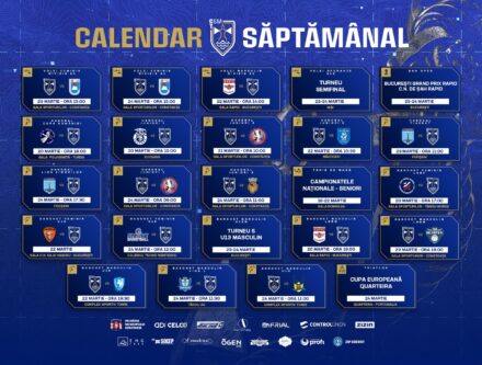 Calendar CSM Constanța / Martie 2024 / Săptămâna 4