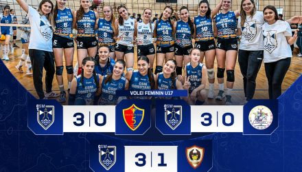 CSM Constanța s-a calificat la Turneul Final al Campionatul Național de Volei Feminin U17