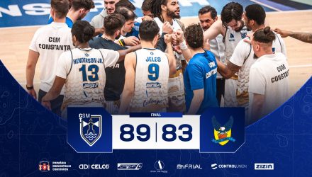 Victorie pentru baschetbaliștii noștri la Sala Sporturilor! CSM Constanța – BC CSU Sibiu 89-83