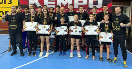 Sportivii de la CSM Constanța au câștigat 13 medalii la Naționalele de Kempo K1