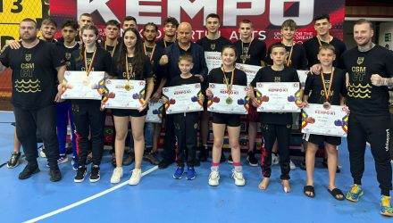 Sportivii de la CSM Constanța au câștigat 13 medalii la Naționalele de Kempo K1