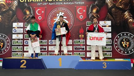 Medalie de aur pentru Ștefan Orza de la CSM Constanța la Campionatul Mondial de Kempo