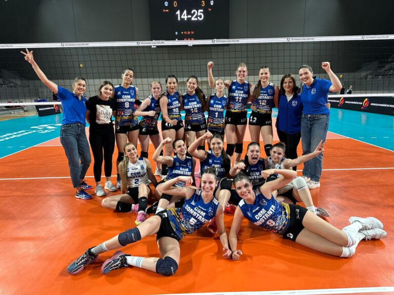 Voleibalistele CSM Constanța U17 sunt campioanele României!