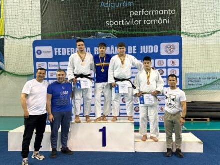 Aur și bronz pentru sportivii noștri la Campionatul Național de Judo U23