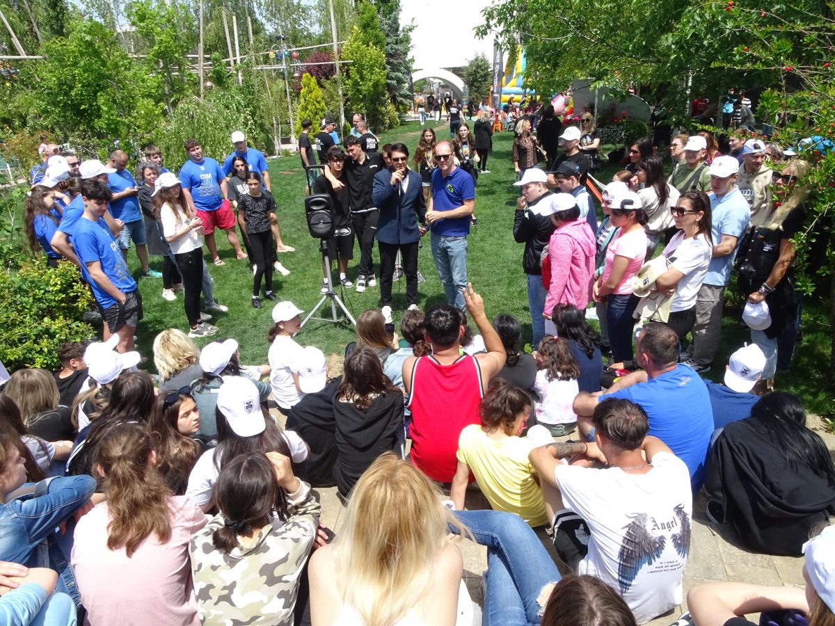 Sportivii CSM Constanța, alături de Dark Knights și copii din centrele speciale, la Vama Veche