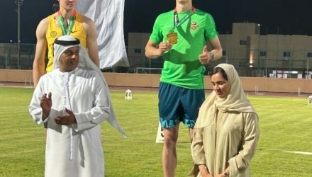 Aur pentru David Ciolpan la concursul din Dubai