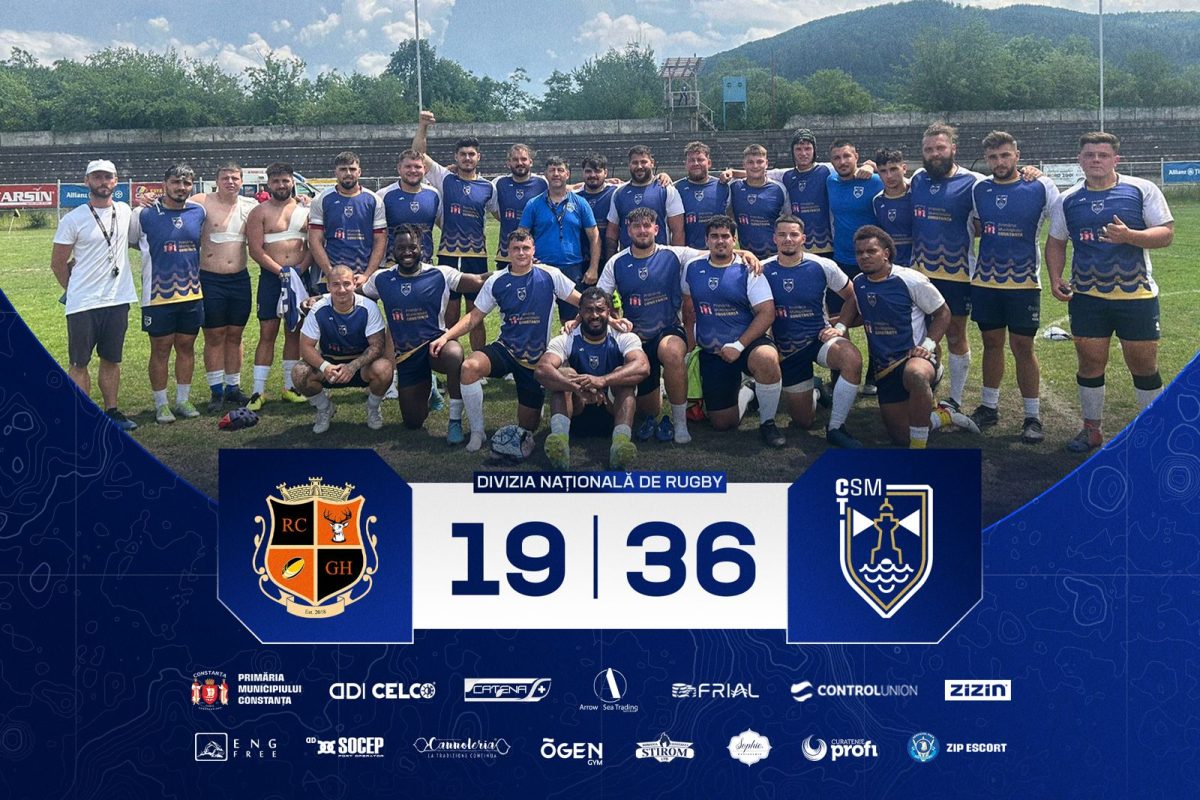 Victorie cu punct bonus în deplasare pentru CSM Constanța