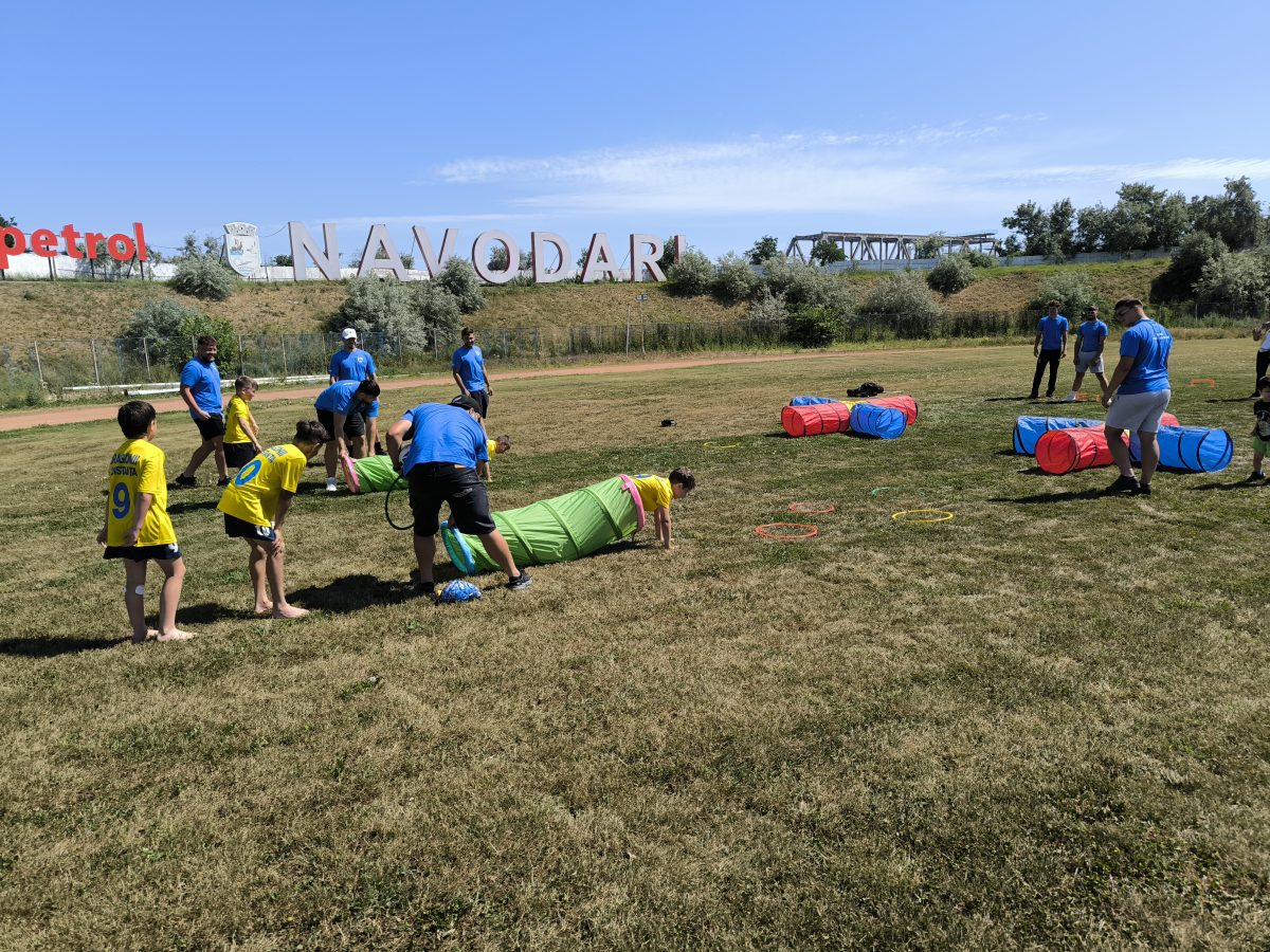 Alături de tinerii rugbyști de Ziua Copilului