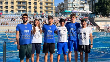 Evoluții remarcabile pentru tinerii înotători de la CSM Constanța