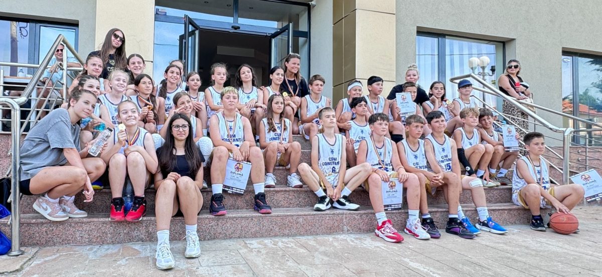 Experiență de neuitat pentru CSM Constanța la Festivalul de Mini Baschet