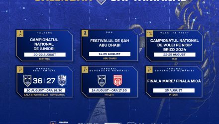 Calendar CSM Constanța / August 2024 / Săptămâna 4