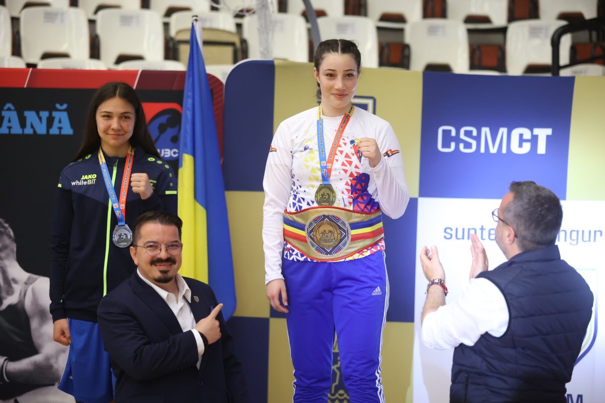 Antrenamente intense pentru cvadrupla campioană europeană, Amalia Niță de la CSM Constanța