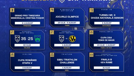 Calendar CSM Constanța / August 2024 / Săptămâna 1