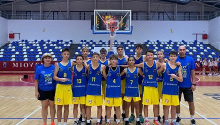 Echipa Dobrogei, cu jucători de la CSM Constanța și antrenorul Ivanovici, locul 2 la Next Generation – Rising Stars