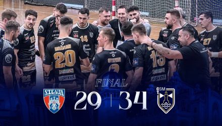 Handbaliștii au trei victorii în Liga Zimbrilor! CSM Constanța a învins Steaua în deplasare