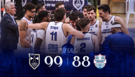 Victorie la debutul în noul sezon! Baschetbaliștii noștri câștigă cu CSM Galați, în prima etapă din Liga Națională
