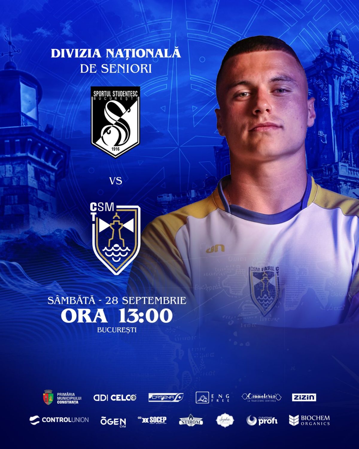 CSM Constanța vrea să-și continue seria victoriilor la București