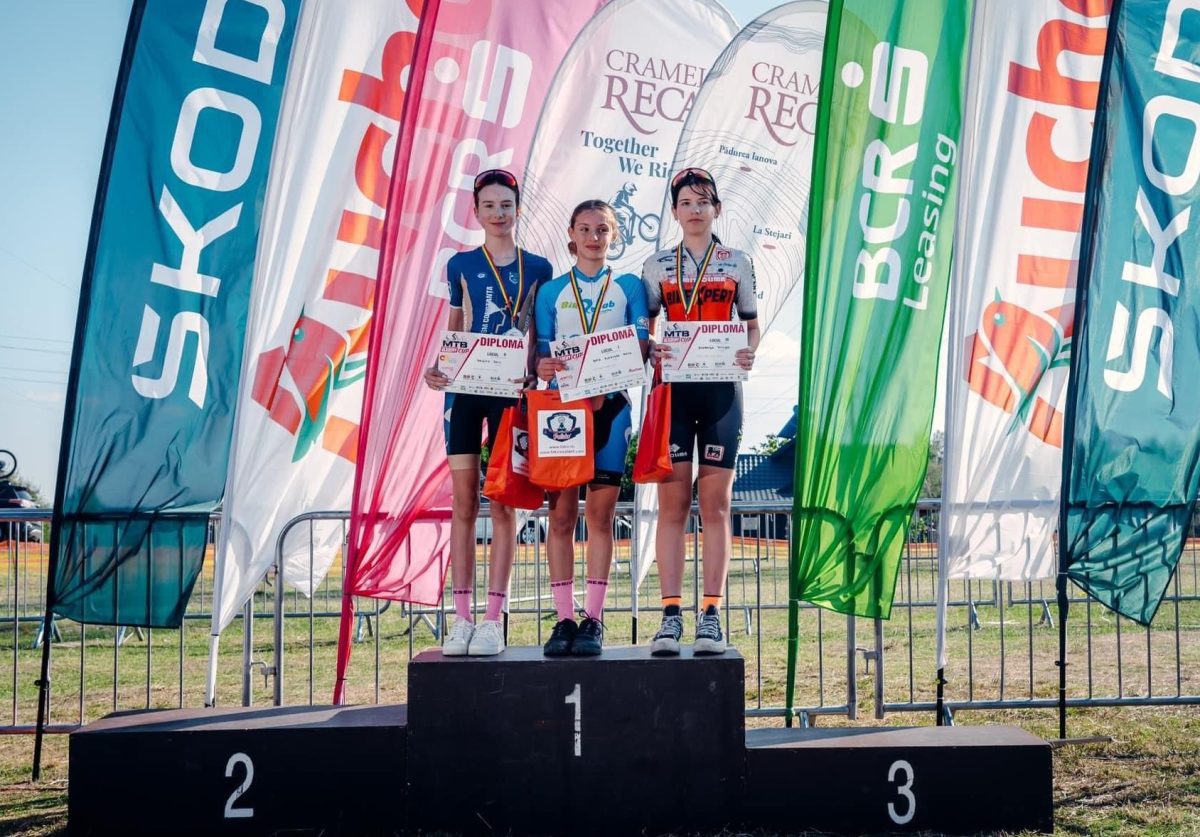 Brigitte Bellu, vicecampioană națională la mountain bike XCE