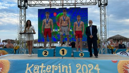 Medalii pentru sportivii de la CSM Constanța la Mondialele de lupte pe plajă
