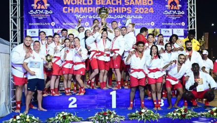 Patru medalii pentru CSM Constanța la Mondialele de Sambo pe Plajă