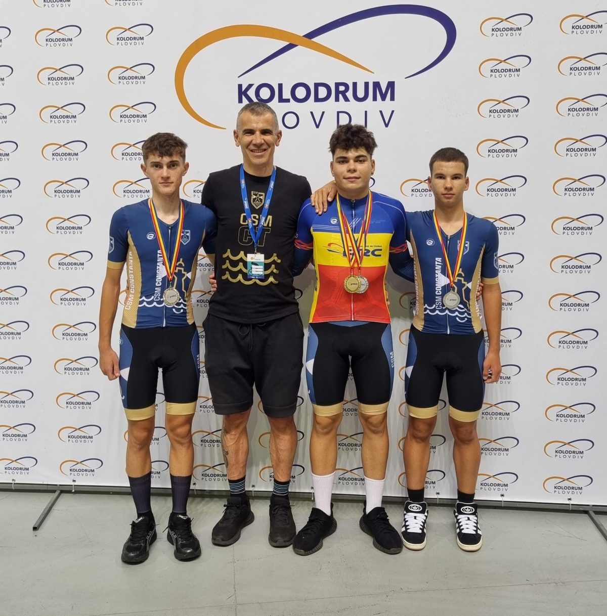 Aur și argint pentru cicliștii noștri la Campionatele Naționale de Pistă de la Plovdiv