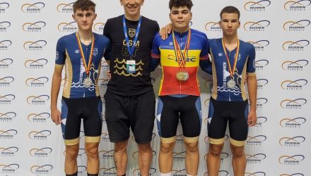 Aur și argint pentru cicliștii noștri la Campionatele Naționale de Pistă de la Plovdiv