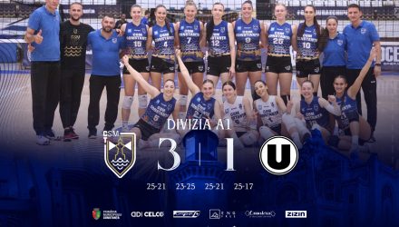 Victorie la debutul în noul sezon al Diviziei A1 de volei feminin!