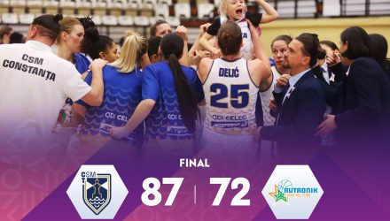 CSM Constanța câștigă și cu Rutronik Keltern! Două victorii în EuroCup Women pentru baschetbalistele noastre!