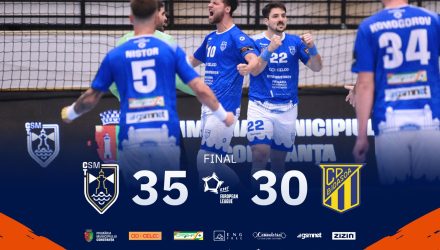 Victorie în Europa! CSM Constanța câștigă cu Bidasoa Irun și preia șefia Grupei D din EHF European League!