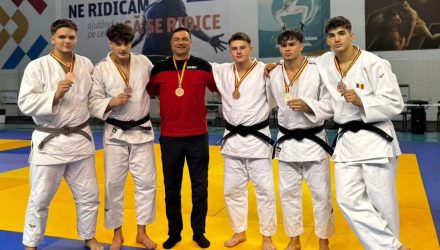 Echipa CSM Constanța, medaliată cu bronz la Campionatul Național de Judo U21