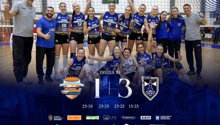 CSM Constanța produce surpriza etapei a 5-a în Divizia A1 de volei feminin și învinge deținătoarea Cupei României!